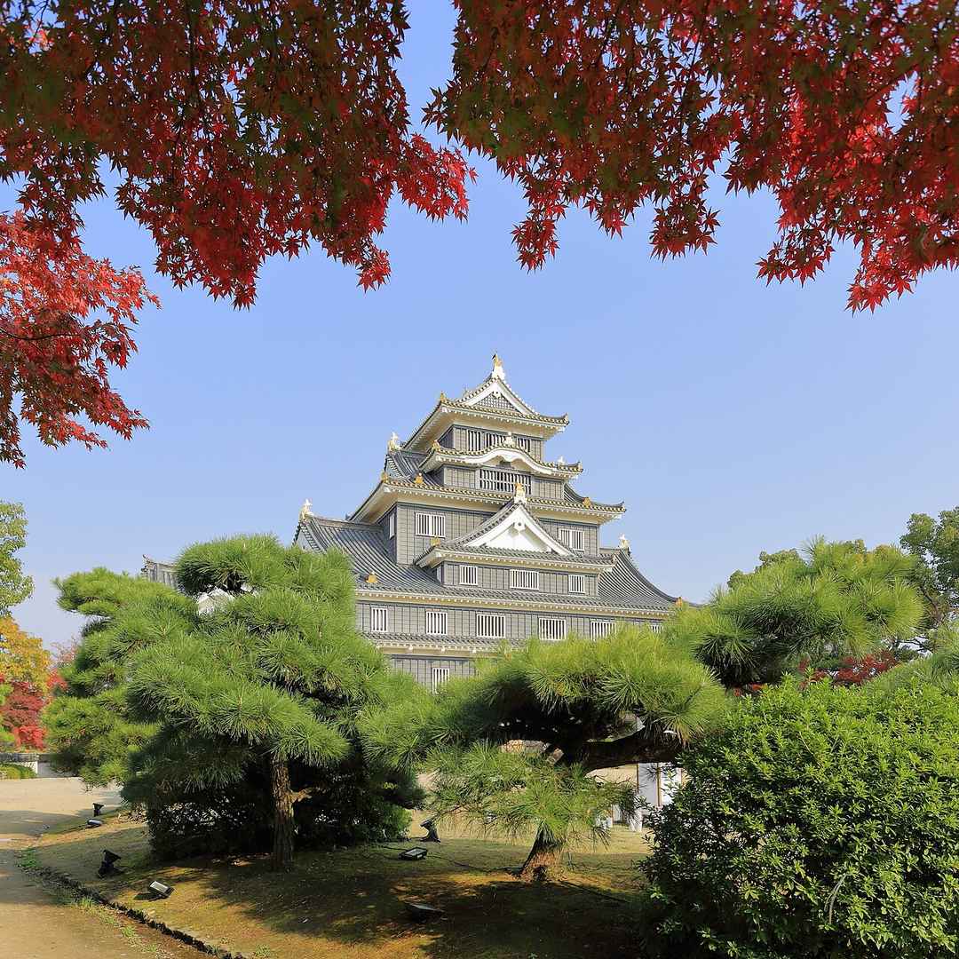 岡山城
