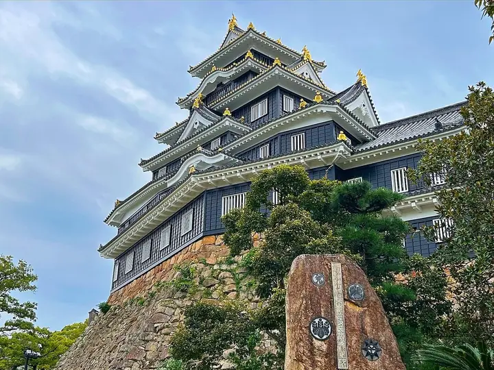 岡山城